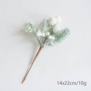 Snowy Tabletop Christmas Tree Arrangement