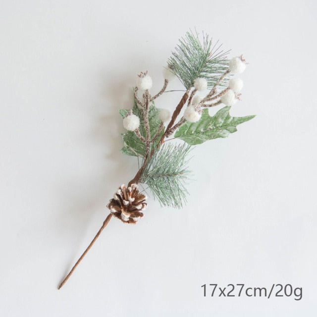 Snowy Tabletop Christmas Tree Arrangement