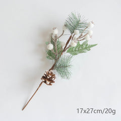 Snowy Tabletop Christmas Tree Arrangement