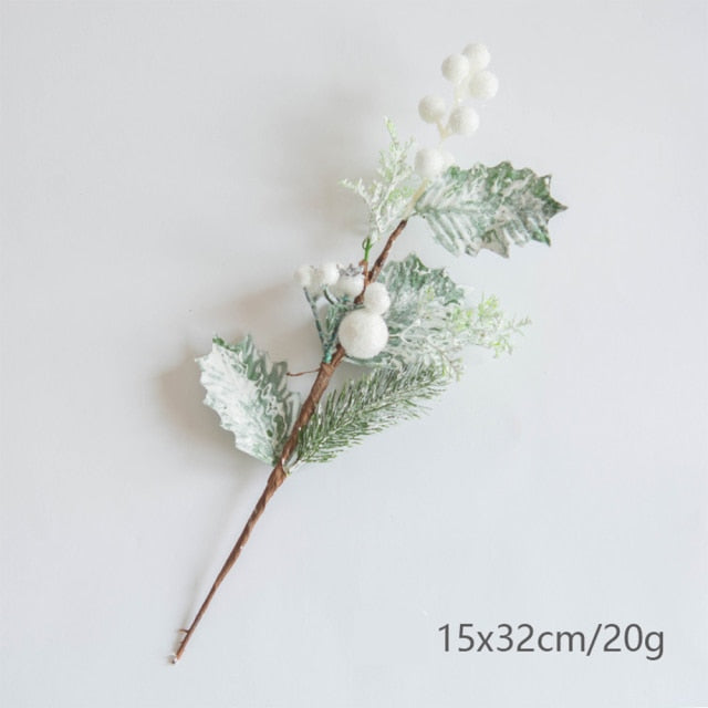 Snowy Tabletop Christmas Tree Arrangement