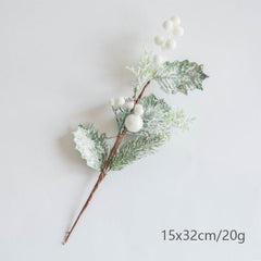Snowy Tabletop Christmas Tree Arrangement