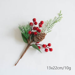Snowy Tabletop Christmas Tree Arrangement