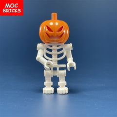 Luminous Ghost and Skeleton Assembly Figure