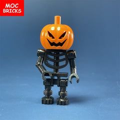 Luminous Ghost and Skeleton Assembly Figure