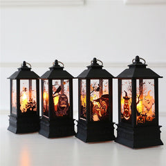 Vintage-Style LED Halloween Candles