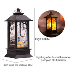 Vintage-Style LED Halloween Candles