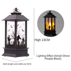 Vintage-Style LED Halloween Candles