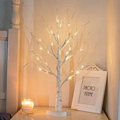 Birch Tree LED Light Night Light Table Light