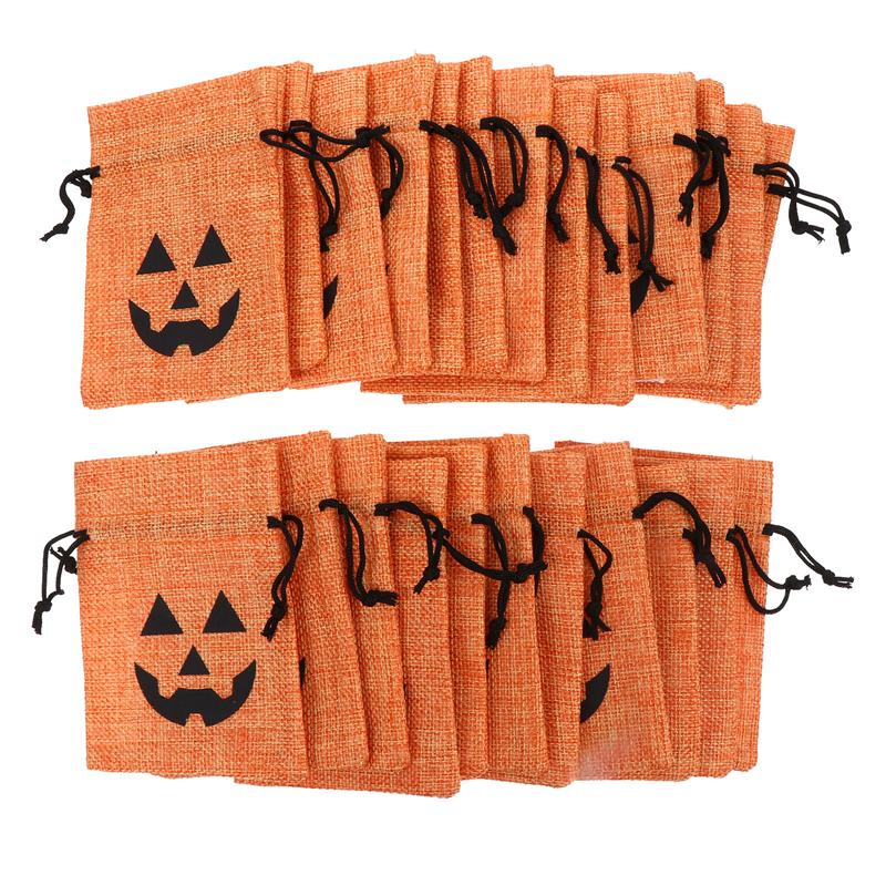 Drawstring Halloween Gift Pouch