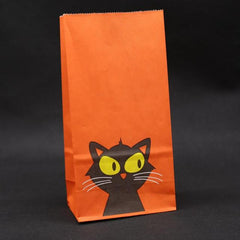 Kraft Paper Halloween Treat Bags
