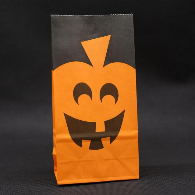 Kraft Paper Halloween Treat Bags