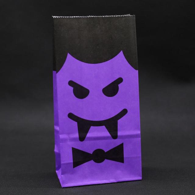 Kraft Paper Halloween Treat Bags