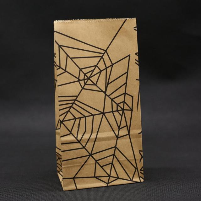 Kraft Paper Halloween Treat Bags