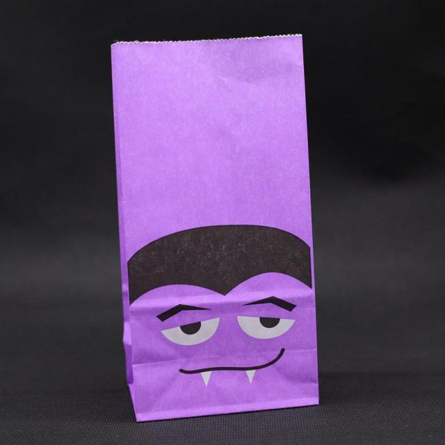 Kraft Paper Halloween Treat Bags
