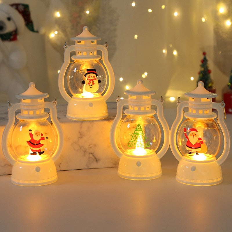 Mini LED Oil-Lamp-Style Lantern