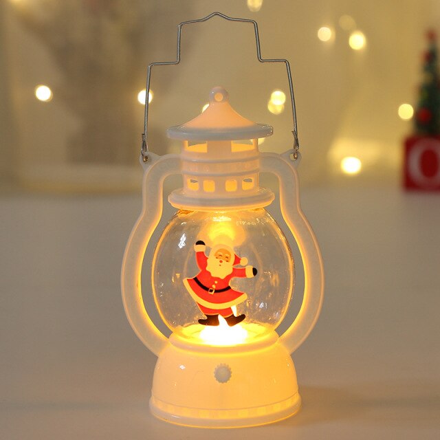 Mini LED Oil-Lamp-Style Lantern