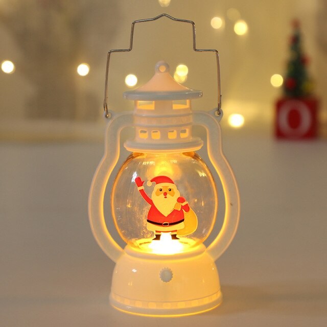 Mini LED Oil-Lamp-Style Lantern