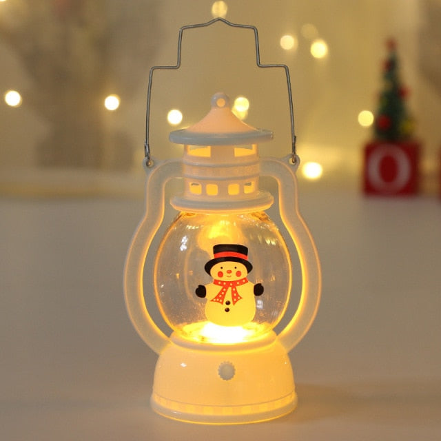 Mini LED Oil-Lamp-Style Lantern