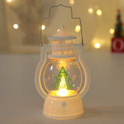Mini LED Oil-Lamp-Style Lantern