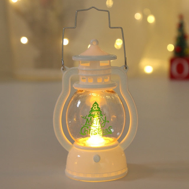 Mini LED Oil-Lamp-Style Lantern
