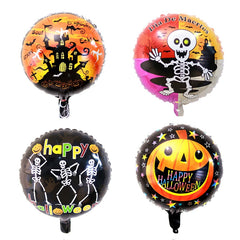 Pumpkin and Ghost Halloween Foil Balloons
