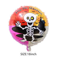 Pumpkin and Ghost Halloween Foil Balloons