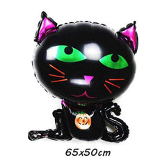 Animal-Shaped Foil Halloween Balloons
