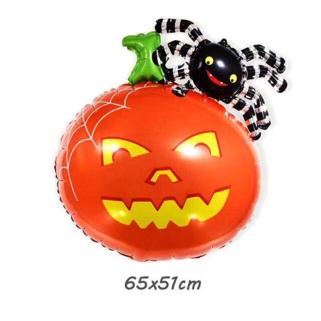 Animal-Shaped Foil Halloween Balloons