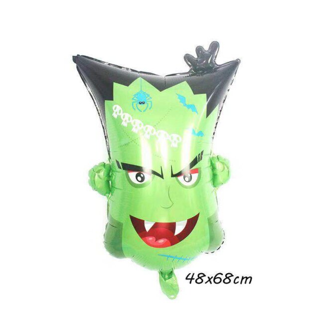 Animal-Shaped Foil Halloween Balloons