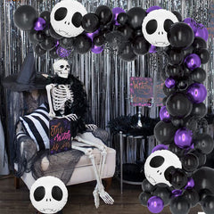 Scary Skull Foil Balloons for Halloween