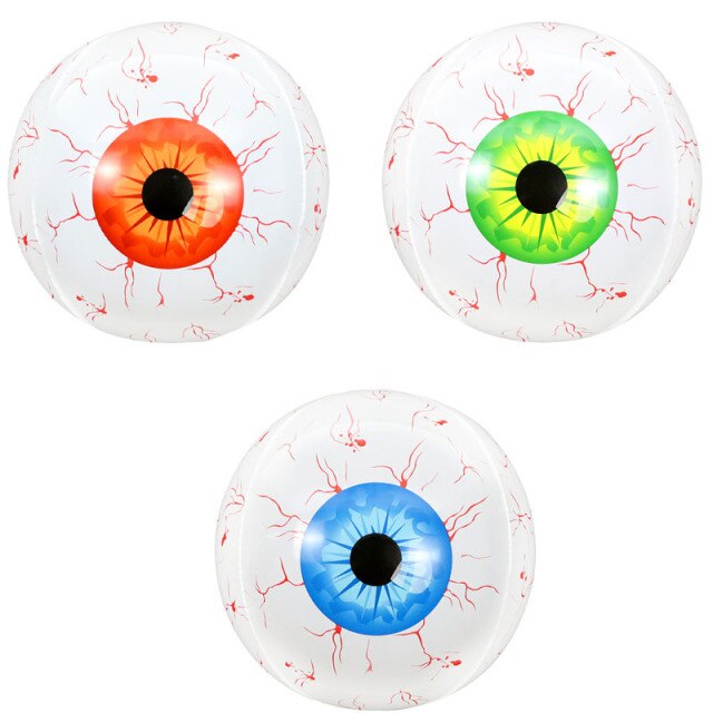 3D Ghost and Eyeball Balloons