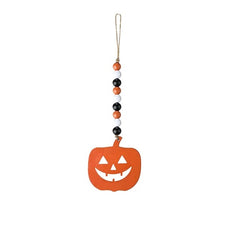 Wooden Bead Halloween Hanging Decoration