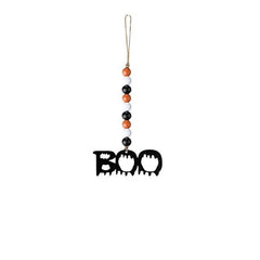 Wooden Bead Halloween Hanging Decoration