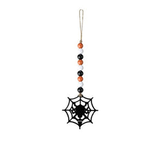 Wooden Bead Halloween Hanging Decoration