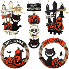 Welcome Halloween Door Hanging