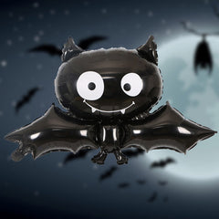 Black Vampire Halloween Foil Balloon