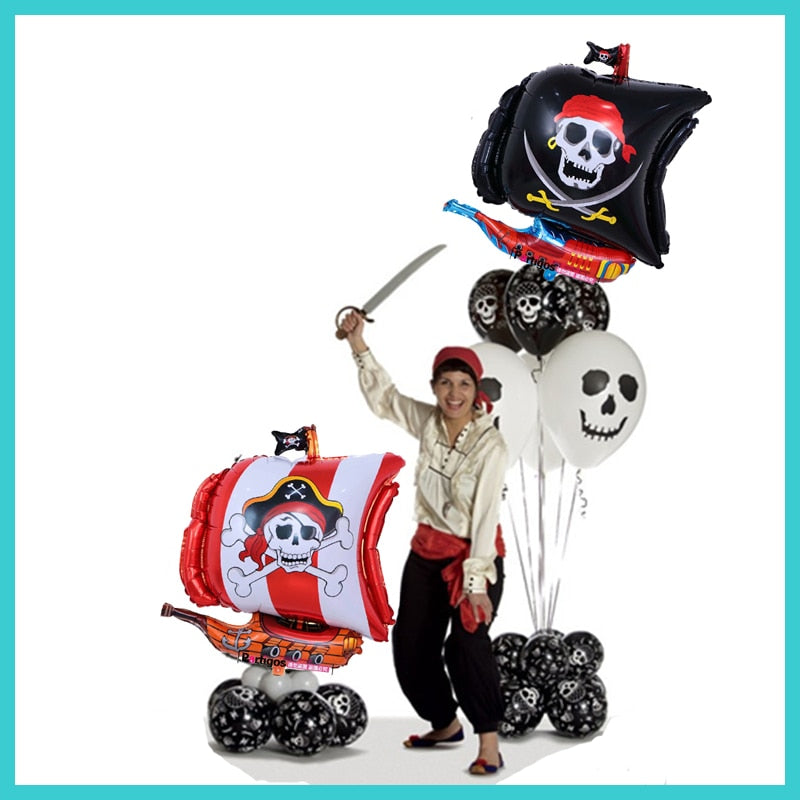Pirate Ship Foil Balloon