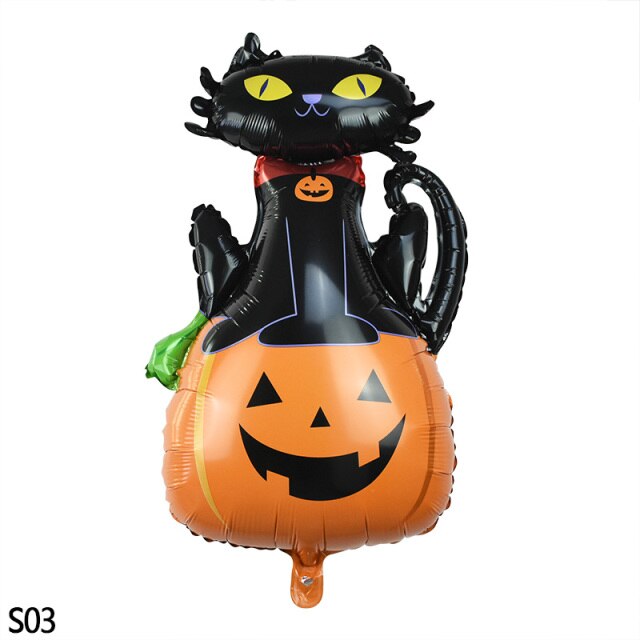 Printed Halloween Foil Balloon Set