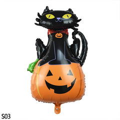 Printed Halloween Foil Balloon Set