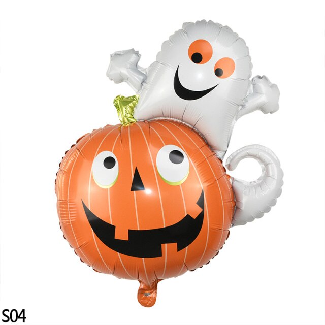 Printed Halloween Foil Balloon Set