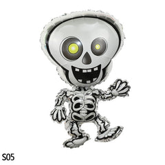 Printed Halloween Foil Balloon Set