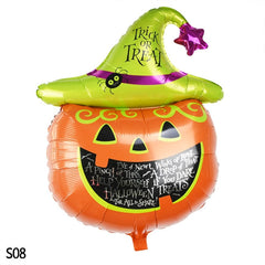Printed Halloween Foil Balloon Set