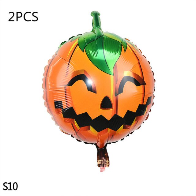 Printed Halloween Foil Balloon Set