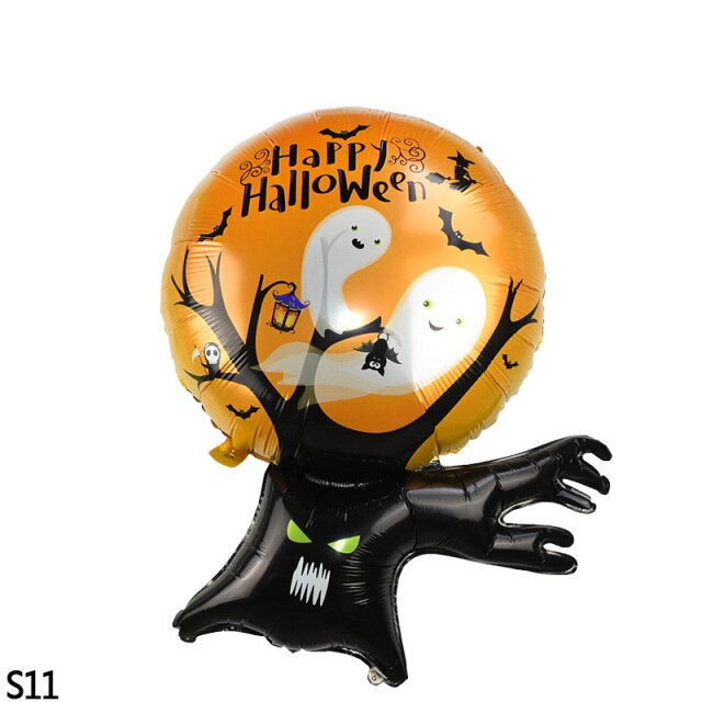 Printed Halloween Foil Balloon Set