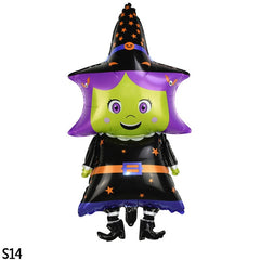 Printed Halloween Foil Balloon Set
