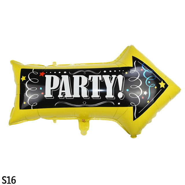Printed Halloween Foil Balloon Set