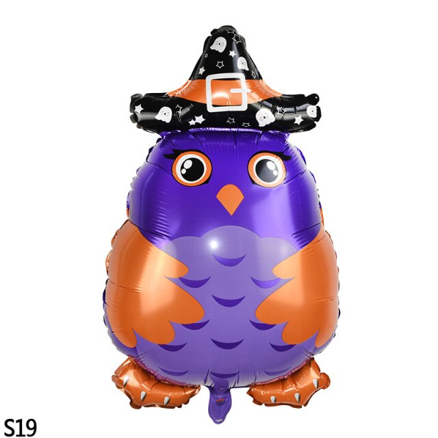 Printed Halloween Foil Balloon Set