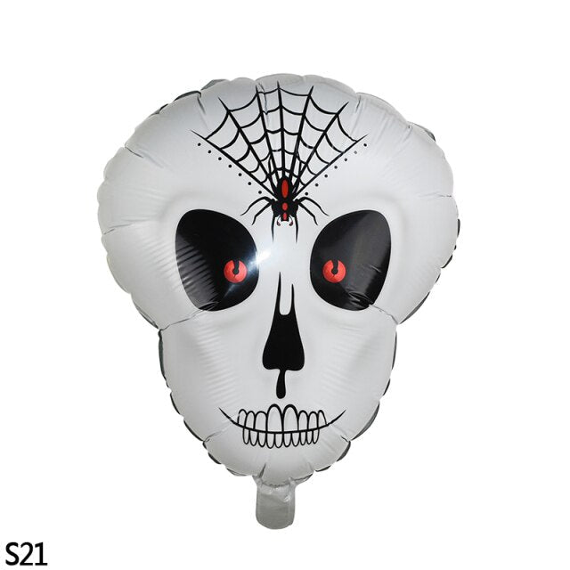 Printed Halloween Foil Balloon Set