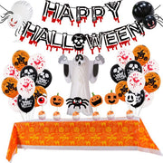 Bloody Balloon, Banner and Honeycomb Decoration Options