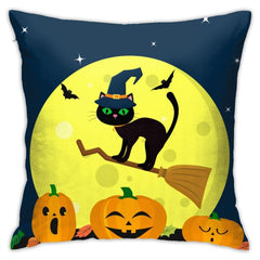 Happy Halloween Decorative Pillow Cover